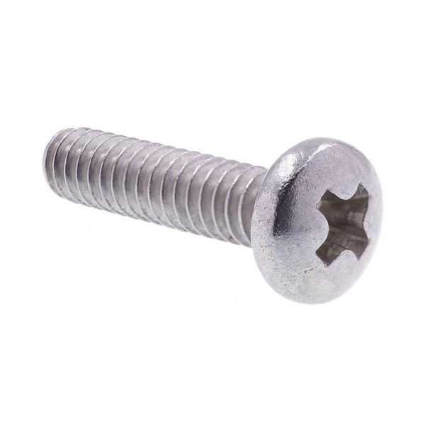 Prime-Line Machine Screw, Pan Head, Phillips Drive #4-40 X 1/2in 18-8 Stainless Steel 25PK 9126556